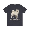 Samoyed Lover Shirt, Vintage Dog Sketch Tee, Dog Lover Gift