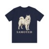 Samoyed Lover Shirt, Vintage Dog Sketch Tee, Dog Lover Gift