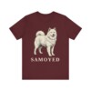 Samoyed Lover Shirt, Vintage Dog Sketch Tee, Dog Lover Gift