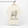 Samoyed Lover Shirt, Vintage Dog Sketch Tee, Dog Lover Gift
