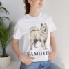 Samoyed Lover Shirt, Vintage Dog Sketch Tee, Dog Lover Gift