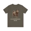 Schipperke Dad Shirt, Vintage Dog Sketch Tee, Dog Dad Gift