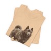 Schipperke Dad Shirt, Vintage Dog Sketch Tee, Dog Dad Gift