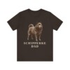 Schipperke Dad Shirt, Vintage Dog Sketch Tee, Dog Dad Gift