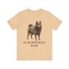 Schipperke Dad Shirt, Vintage Dog Sketch Tee, Dog Dad Gift
