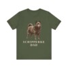 Schipperke Dad Shirt, Vintage Dog Sketch Tee, Dog Dad Gift