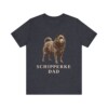 Schipperke Dad Shirt, Vintage Dog Sketch Tee, Dog Dad Gift
