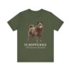 Schipperke Latin Shirt, Vintage Dog Sketch Tee, Dog Latin Gift