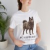 Schipperke Latin Shirt, Vintage Dog Sketch Tee, Dog Latin Gift