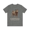 Schipperke Latin Shirt, Vintage Dog Sketch Tee, Dog Latin Gift