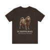 Schipperke Latin Shirt, Vintage Dog Sketch Tee, Dog Latin Gift