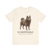 Schipperke Latin Shirt, Vintage Dog Sketch Tee, Dog Latin Gift