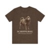 Schipperke Latin Shirt, Vintage Dog Sketch Tee, Dog Latin Gift
