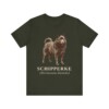 Schipperke Latin Shirt, Vintage Dog Sketch Tee, Dog Latin Gift
