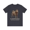 Schipperke Latin Shirt, Vintage Dog Sketch Tee, Dog Latin Gift