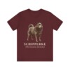 Schipperke Latin Shirt, Vintage Dog Sketch Tee, Dog Latin Gift