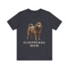 Schipperke Mom Shirt, Vintage Dog Sketch Tee, Dog Mom Gift