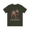 Schipperke Shirt, Vintage Dog Sketch Tee, Dog Lover Gift