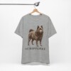 Schipperke Shirt, Vintage Dog Sketch Tee, Dog Lover Gift