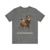 Schipperke Shirt, Vintage Dog Sketch Tee, Dog Lover Gift