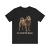 Schipperke Shirt, Vintage Dog Sketch Tee, Dog Lover Gift