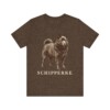 Schipperke Shirt, Vintage Dog Sketch Tee, Dog Lover Gift