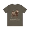 Schipperke Shirt, Vintage Dog Sketch Tee, Dog Lover Gift