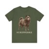 Schipperke Shirt, Vintage Dog Sketch Tee, Dog Lover Gift