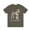 Schnauzer Lover Shirt, Vintage Dog Sketch Tee, Dog Lover Gift Schnauzer Lover Shirt, Vintage Dog Sketch Tee, Dog Lover Gift