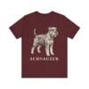 Schnauzer Lover Shirt, Vintage Dog Sketch Tee, Dog Lover Gift Schnauzer Lover Shirt, Vintage Dog Sketch Tee, Dog Lover Gift