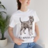 Schnauzer Lover Shirt, Vintage Dog Sketch Tee, Dog Lover Gift Schnauzer Lover Shirt, Vintage Dog Sketch Tee, Dog Lover Gift