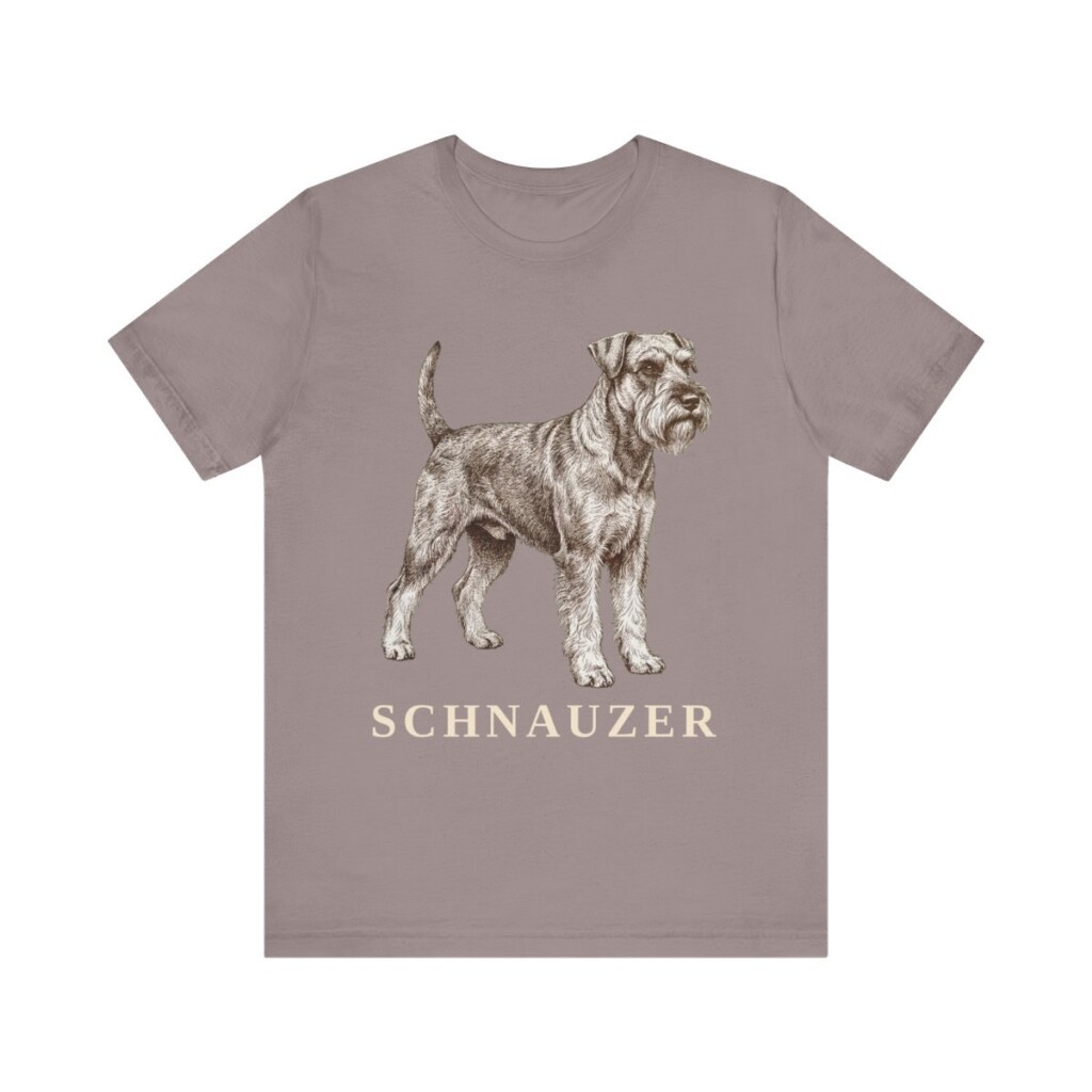 Schnauzer Lover Shirt, Vintage Dog Sketch Tee, Dog Lover Gift Schnauzer Lover Shirt, Vintage Dog Sketch Tee, Dog Lover Gift