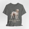 Schnoodle Dad Shirt, Vintage Dog Sketch Tee, Dog Dad Gift