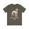 Schnoodle Dad Shirt, Vintage Dog Sketch Tee, Dog Dad Gift