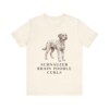 Schnoodle Humor Shirt, Vintage Dog Sketch Tee, Dog Humor Gift