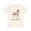Schnoodle Latin Shirt, Vintage Dog Sketch Tee, Dog Latin Gift