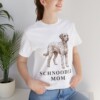 Schnoodle Mom Shirt, Vintage Dog Sketch Tee, Dog Mom Gift