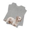 Schnoodle Shirt, Vintage Dog Sketch Tee, Dog Lover Gift