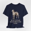 Scottish Deerhound Dad Shirt, Vintage Dog Sketch Tee, Dog Dad Gift