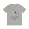 Scottish Deerhound Dad Shirt, Vintage Dog Sketch Tee, Dog Dad Gift