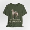 Scottish Deerhound Latin Shirt, Vintage Dog Sketch Tee, Dog Latin Gift