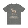 Scottish Deerhound Latin Shirt, Vintage Dog Sketch Tee, Dog Latin Gift