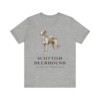 Scottish Deerhound Latin Shirt, Vintage Dog Sketch Tee, Dog Latin Gift