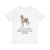 Scottish Deerhound Mom Shirt, Vintage Dog Sketch Tee, Dog Mom Gift