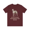 Scottish Deerhound Mom Shirt, Vintage Dog Sketch Tee, Dog Mom Gift