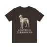 Scottish Deerhound Shirt, Vintage Dog Sketch Tee, Dog Lover Gift