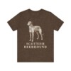 Scottish Deerhound Shirt, Vintage Dog Sketch Tee, Dog Lover Gift