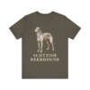 Scottish Deerhound Shirt, Vintage Dog Sketch Tee, Dog Lover Gift