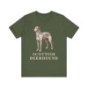 Scottish Deerhound Shirt, Vintage Dog Sketch Tee, Dog Lover Gift
