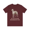 Scottish Deerhound Shirt, Vintage Dog Sketch Tee, Dog Lover Gift
